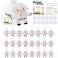 Niubehoho Lamb Plush Sheep Stuffed Animal - 48 Pack Mini Plush Lamb Of God Kids' Party Favor Jesus Love Me Religious Celebration