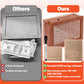 Aiersa 10K Smash Box For Money, 10K Savings Challenge Box, Cash Vault Wooden Money Saving Box For 10000 5000 3000 2000 1000 500 Money Saving,Piggy Money Bank For Adult Cash Savings