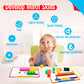 SpriteGru Math Linking Cubes Set - 100 Multicolor Plastic Counting Blocks with 30 Activities, Model Gru546, Small Size, Fun & Educational