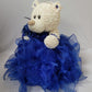 Kinnex Collections Since 1997 20'' Quince Anos Quinceanera Last Doll Teddy Bear With Dress (Centerpiece) ~ Arc16831-15R (Royal B