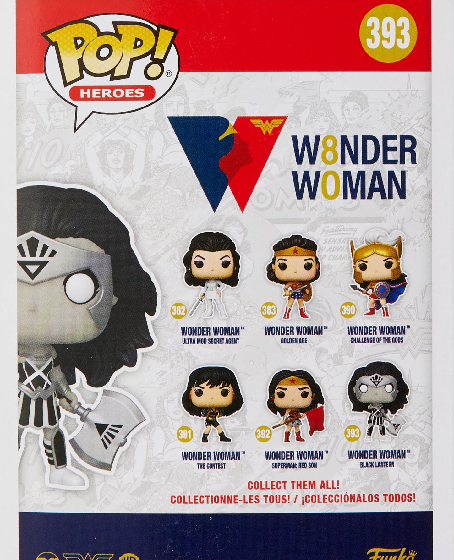 Funko Pop Heroes: Dc Comics, Wonder Woman 80Th - Black Lantern Wonder Woman, Multicolor (54977)