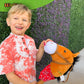 Waliki Toys Stick Horse (Plush, For Kids And Toddlers) Gift For 2 + Year Old Boy Birthday (Brown)
