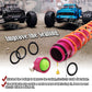 4PCS Alloy RC Shocks Dampers Upgrades Part for Arrma 1/8 Outcast 6S BLX Kraton Notorious 6S BLX,ARRCat 4PCS BIG BORE Front Rear