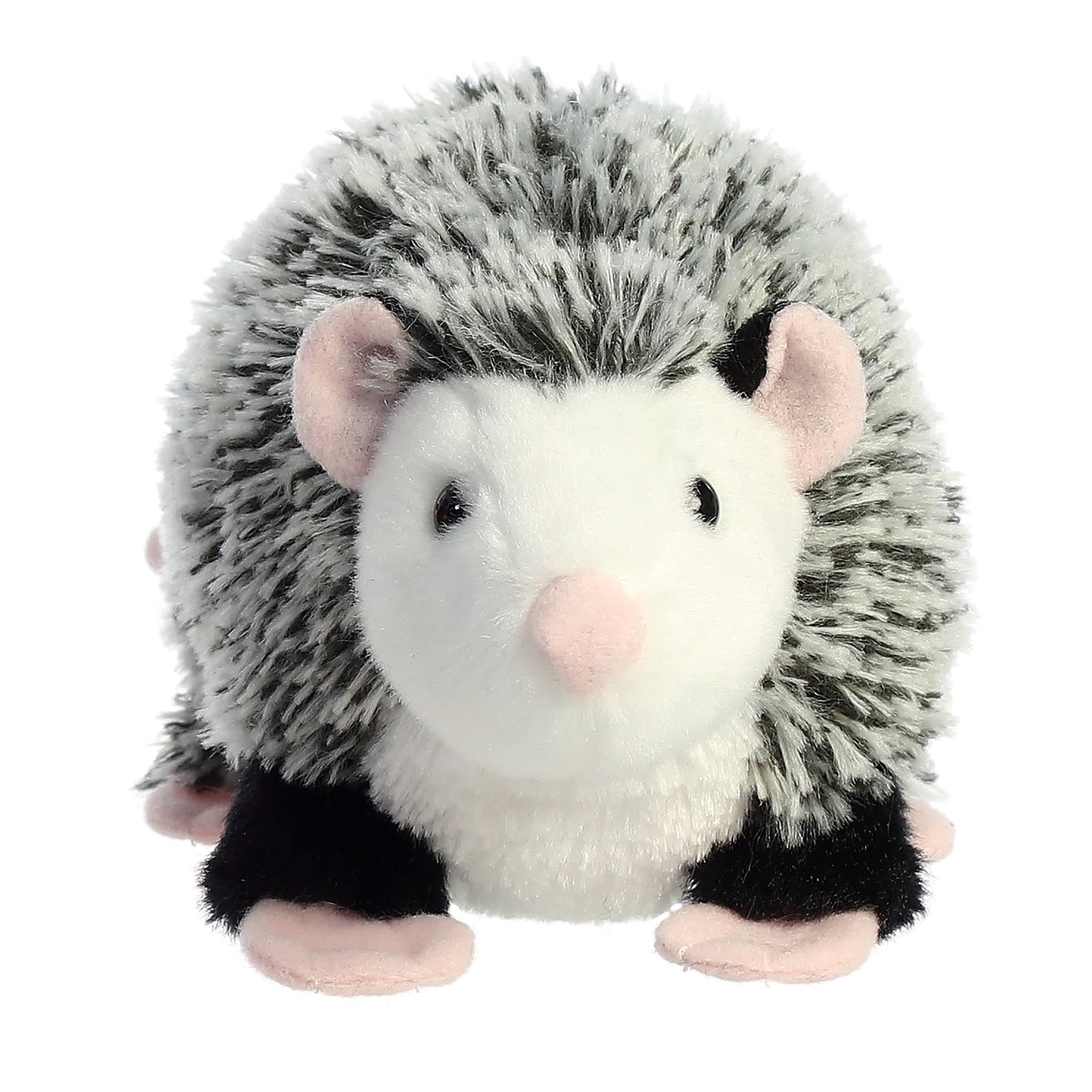 Aurora Mini Flopsie Ozzie Opossum Stuffed Animal, Black, 6.5 Inches, Polyester, Model 31833, Adorable and Playful Companion