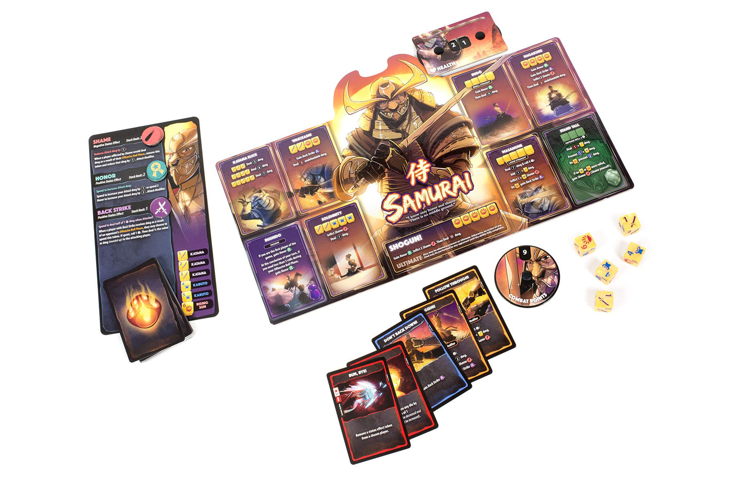 Gunslinger vs Samurai - Dice Throne: Season Two Board Game