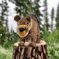 Attatoy Tasmanian Tiger Plush, Large Prehistoric Tasmanian Wolf Stuffed Animal Toy