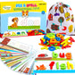 Officygnet Learning Toys For 2 3 4 5 6 Years Old Boys And Girls, See & Spell Cvc Word Builders With Alphabet Cards For Kids Ages 2-4 3-5, Matching Letter Game For Preschool Toddler Learning Activities