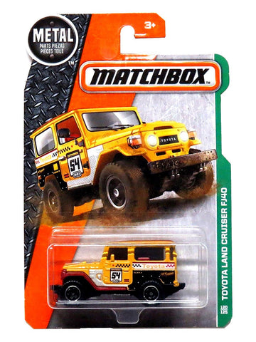 Matchbox 2016 Toyota Land Cruiser FJ40 120/125, Yellow