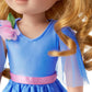 American Girl Welliewishers 14.5-Inch Doll Princess In Bloom Outfit With Matching Shoes And Pink Tiara, For Ages 4+