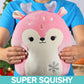 Squishmallows 10-Inch Falala The Easter Deer Plush - Soft Pink Fawn Stuffed Animal Toy - Collectible Gift for Kids, Girls & Boys