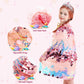 Limiroler Princess Dress Up Toys Mermaid Dress Up Cape Kit 9 Pcs Gift Set For Little Girls 3-8 Years Old, Princess Dress Up Clothes Set Gift For Birthday Christmas Party Halloween (Pink)