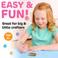 Creativity for Kids Bubble Gem Art: Pearl Pals, Disco Party Craft Kits, Arts and Crafts for Kids, Kids Toys and Unicorn Gifts fo