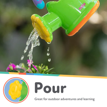 Nuby Watering Can Bath Toy For Baby - 18+ Months - Interactive And Fun Baby Bath Essentials