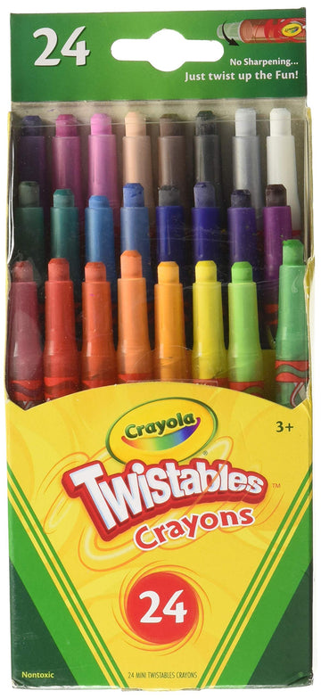 Crayola Twistables Mini Crayons 24 Ea (Pack Of 2)