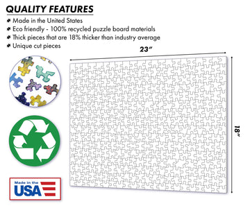 Springbok'S 36 Piece Children'S Jigsaw Puzzle Counting Tree - Made In Usa