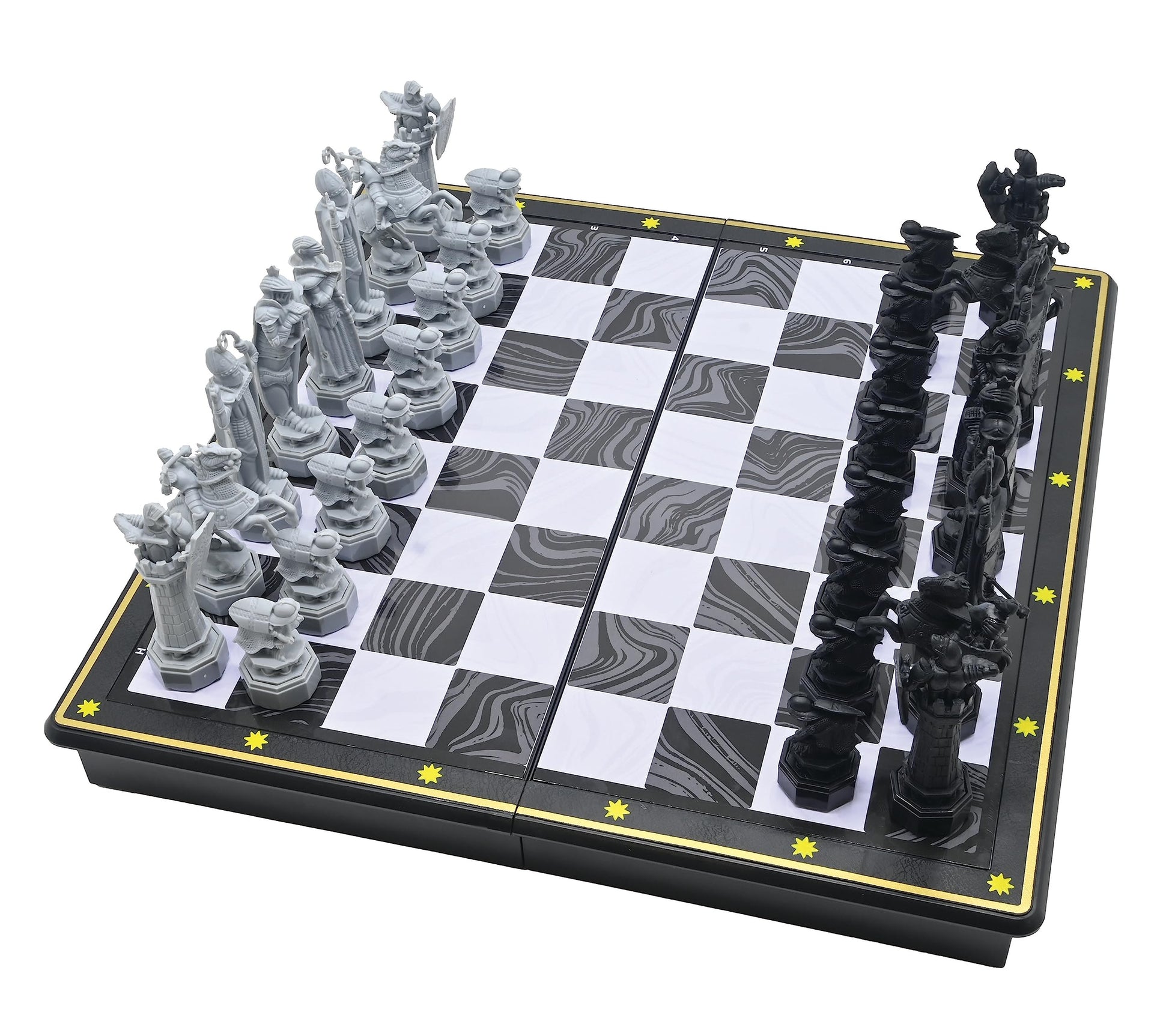 Lexibook - Harry Potter Chess Games, Magnetic And Foldable Chess Board, 32 Pieces, Family Game, Cgm300Hp