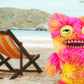 Fuggler Vacay Vibes by ZURU, Funny Ugly Monster, Plush, Collectible, Toy (Mr Buttons - Multi)