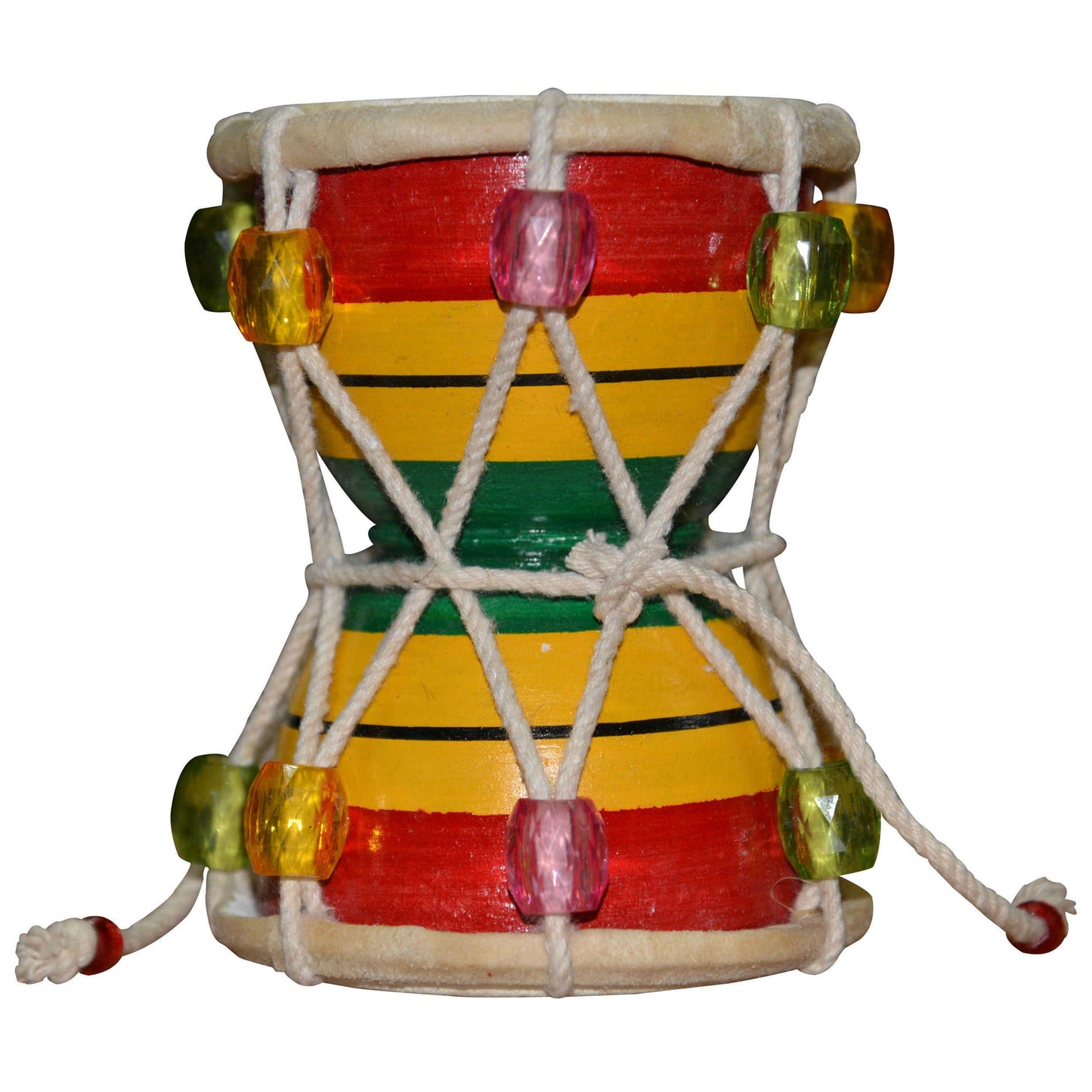 Damru Hand Percussion Handmade Indian Musical Instrument