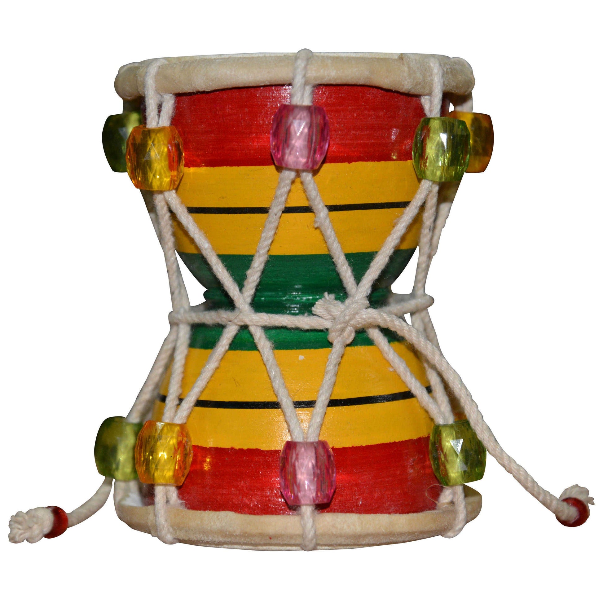 Damru Hand Percussion Handmade Indian Musical Instrument