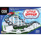 CDX Blocks Building Brick Set - Little Dipper, 324 Pcs, Multicolor, Gravity Powered Roller Coaster, STEM Learning Model CDXLD01