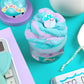 Squishmallows Pyle The Mushroom Premium Grape Scented Slime, 8 Oz, 3 Fun Slime Add Ins, Great Toys For 6 Year Olds