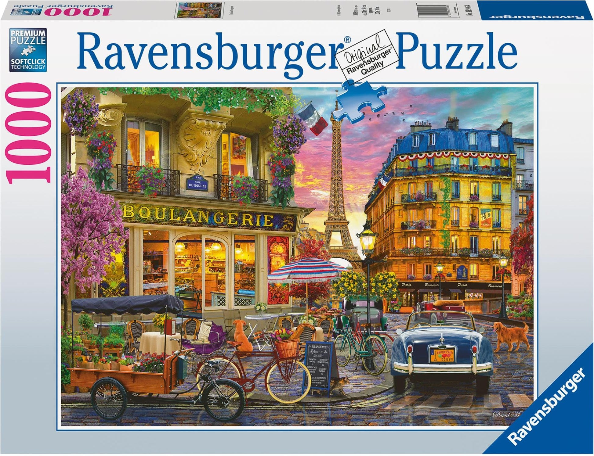 Ravensburger 19946 1000 Piece Puzzle, Paris At Sunrise, 19946