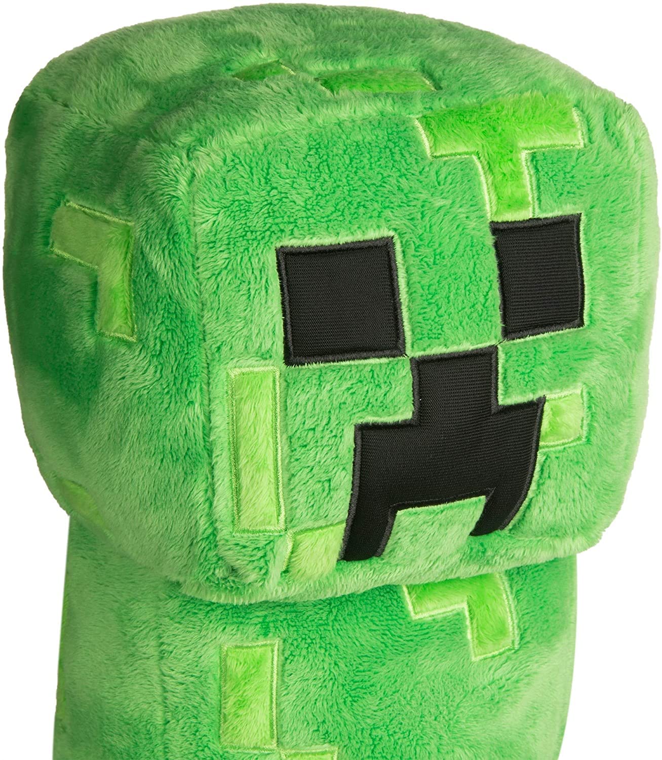 Silverback Commerce The Plushie Guy Creeper Miner Plushie Stuffed Toy Large 16 Inches