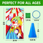 JOYIN 31PCS 3 in 1 Carnival Games  Easter Ring Toss Yard Set  Bean Bags  Cones - Outdoor Toys for Toddlers & Kids  Children's Indoor Play  Family Fun  Kids Party Cornhole Set  Lawn Games