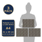3 Sheets Self-Adhesive Roof Tiles And Shingles For Dollhouses Scale 1:12 (Roof Shingles Stone)