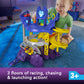 Fisher-Price Dc Batwheels Toy Car Race Track Playset, Launch & Race Batcave With Lights & Sounds, Bam The Batmobile & Redbird Ve