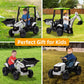 12V Jcb Ride On Excavator With Remote Control,Electric Car For Kids 3-8 With Tractor,Bulldozer,Digging Arm, Ride On Car With Slo