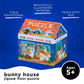50 Pc House Puzzle/Bunny House