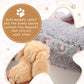Hydren Nursing Bunny Stuffed Animal Plush Toys 15 Inch Plush Bunny Mommy With 4 Stuffed Magnetic Baby Rabbit Plushies For Kids B