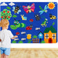 Craftstory Insects & Bugs Flannel Felt Story Board For Toddlers Learning Activities 3.5 Ft Sensory Busy Board With Caterpillar B
