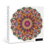 Round Mandala Puzzles for Adults 1000 Pieces, Flower Colorful Jigsaw Puzzles, Color Challenge Jigsaw Puzzles for Home Decor -Like New