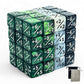 Luck Lab Mtg Magic Life Counter Dice - 48 Pcs Compatible W/Magic Card Game Accessories, Ccg Creature Stats W/ 2 Dice Bags (Green