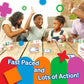 Foxmind Match Madness Board Game - Dual Mode Visual Matching, Cardboard, White, Model 201119, Fun for Adults and Family
