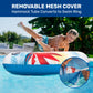 New Aqua 40” Birds Of Paradise Pool Hammock Float Tube With Mesh Center And Cup Holder – Floating Tube For Adults & Kids