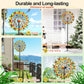 Lairander Butterfly Outdoor Wind Spinners, 84'' Large Garden Wind Spinner, Metal Yard Art Wind Sculptures & Spinners, Garden Dec