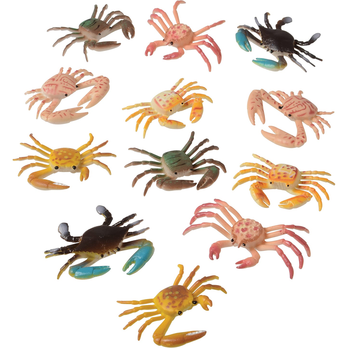 Us Toy Plastic Toy Crabs Action Figure (1 Dozen)