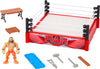 Mattel WWE Knuckle Crunchers Rebound Ring Playset  Includes 2.5-inch Seth Rollins Action Figure with Crunching Joints  Accessories & Flex Mat Technology-New
