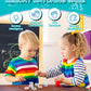 Wooden Dinosaur Memory Game For Kids - 24-Piece Matching Cards & 5 Tattoo Stickers, Educational Toys For Pre-Kindergarten Early Learning