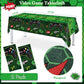 172 Pieces Video Game Party Decoration Set Game Happy Birthday Banner Gamer Party Supplies Plastic Tablecloth Paper Plates Table