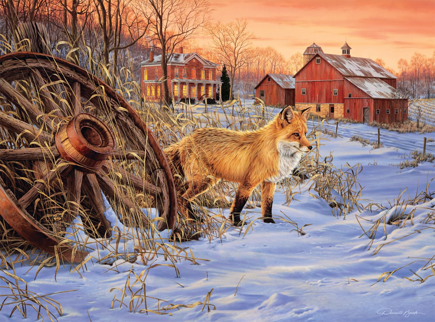 Buffalo Games - Darrell Bush - Hiding Place - 1000 Piece Jigsaw Puzzle For Adults -Challenging Puzzle Perfect For Game Nights - 