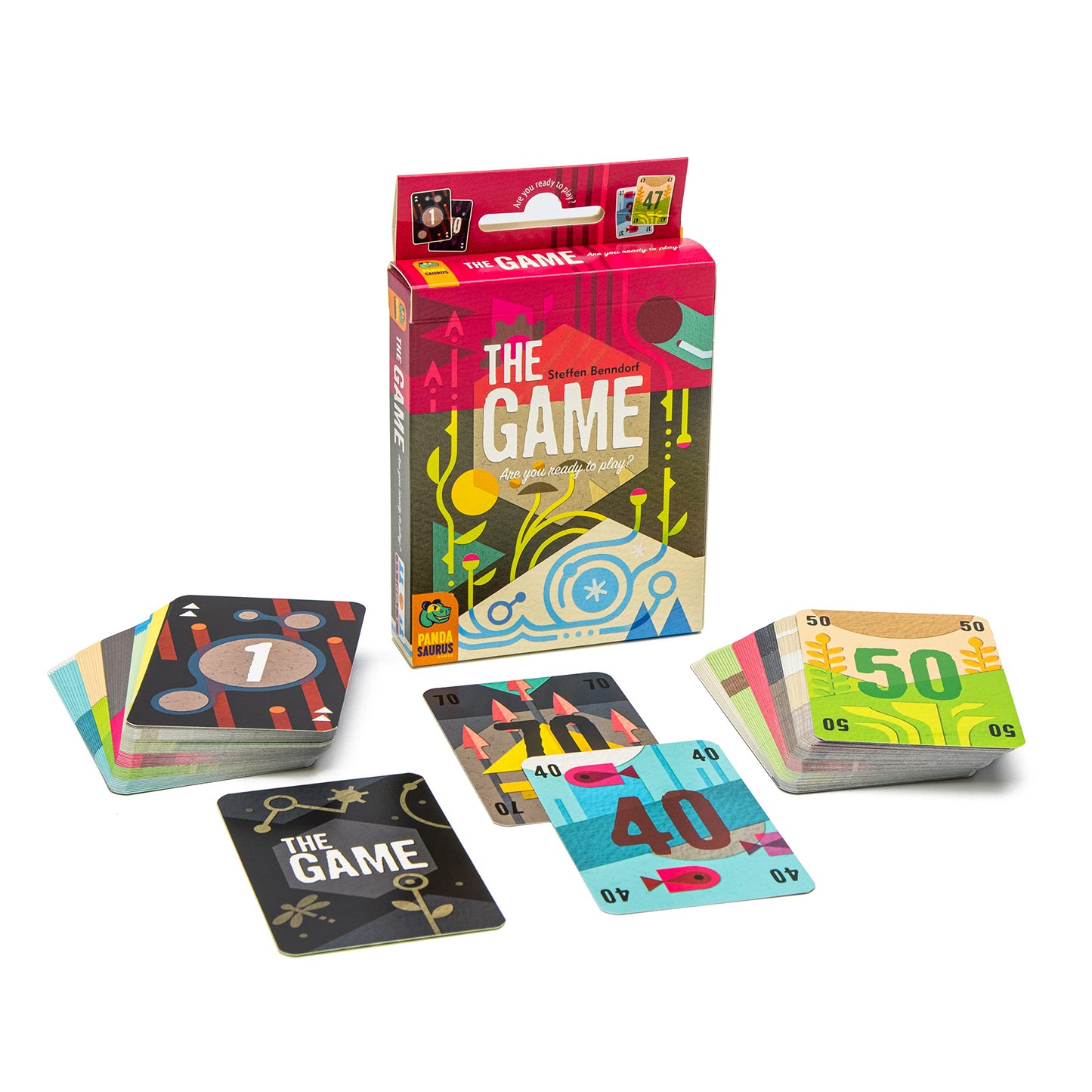 Pandasaurus Games The Game Card Game - Teamwork & Strategy for 1-5 Players, 20 Min Playtime, Multicolor, Ages 8+