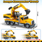 Bstoyder Kids Toys for 3 4 5 6 7 8 Years Old Boys, Large Excavator Truck Toy with Lights, Sounds, Toddler Friction Powered Truck
