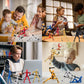 4Pack Assembled Titan T13 Action Figures Set - Lucky Dummy Nova 13 Action Figure Robot Anime Stick Figures Fidget Toys For Boys