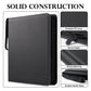 GEAoffice Trading Card Binder 12 Pocket Hold 720 Cards  enhanced PU Cover Zipper Collection Binder  Ringless Sturdy Side Loading Card Album Folder for YuGiOh  MTG  TCG  Game & Sports  Non-PVC  Black