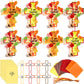 Lunmon 24 Sets Fall Suncatchers Crafts Thanksgiving Fall Blessing Tissue Paper Craft Christian Religious Jesus Cross Ornament fo