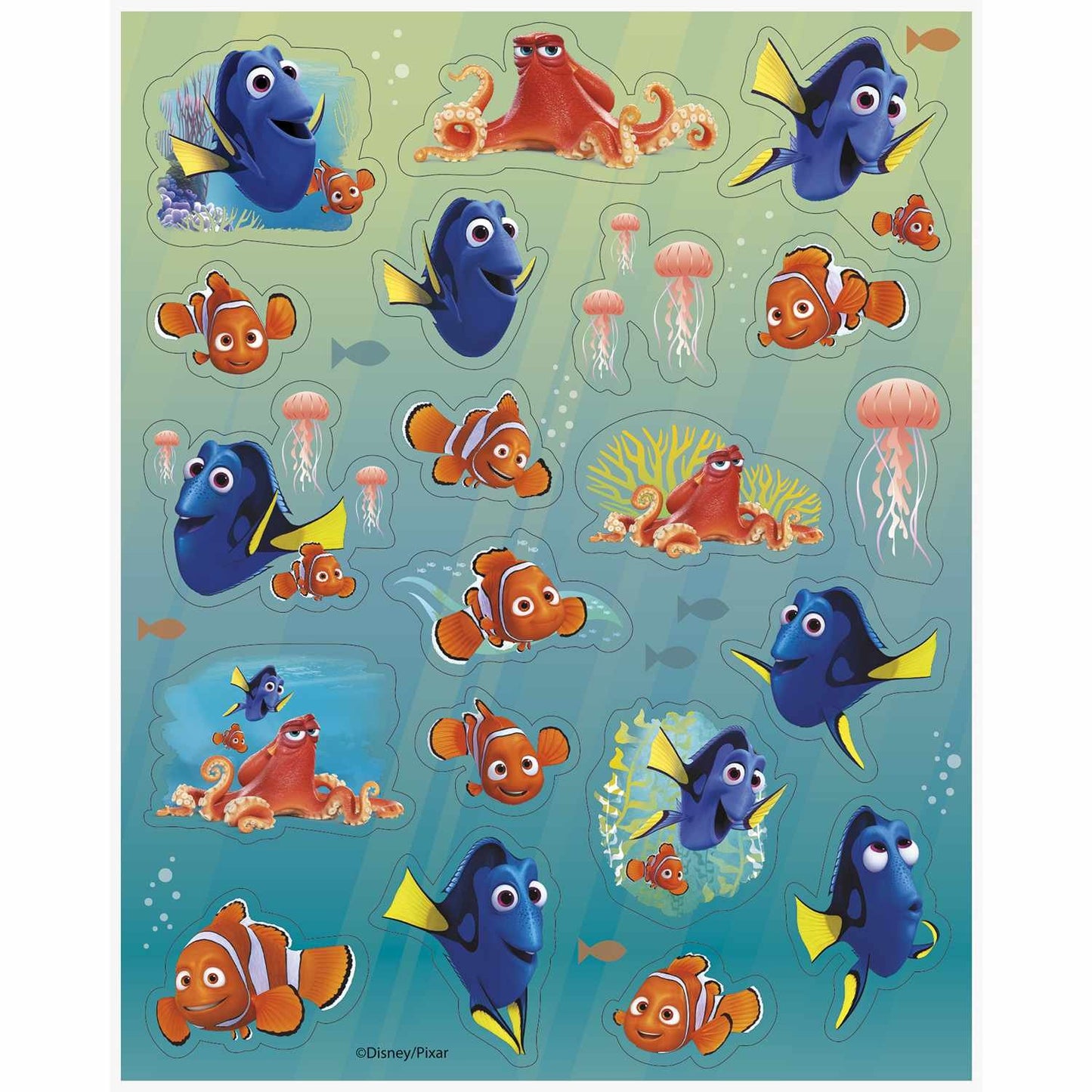 Finding Dory Sticker Sheets, 4ct
